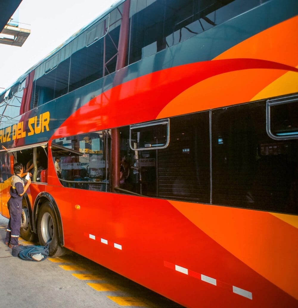 Lima to Arequipa on a Cruz del Sur Bus | 18 Comfortable Hours for Less than $60! 1 cruz del sur bus in peru