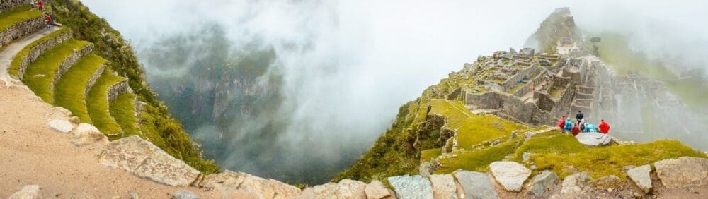machu picchu in the rainy season