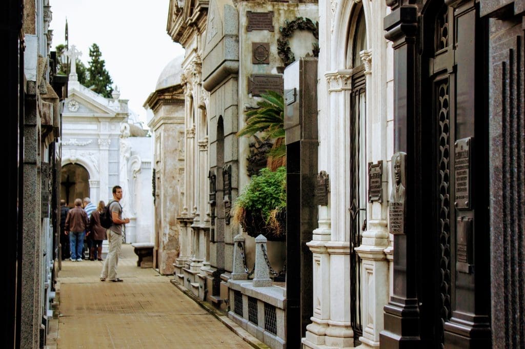 La Recoleta Cemetery in Buenos Aires is the Most Beautiful Graveyard in the World 11 streets of la recoleta cemetery
