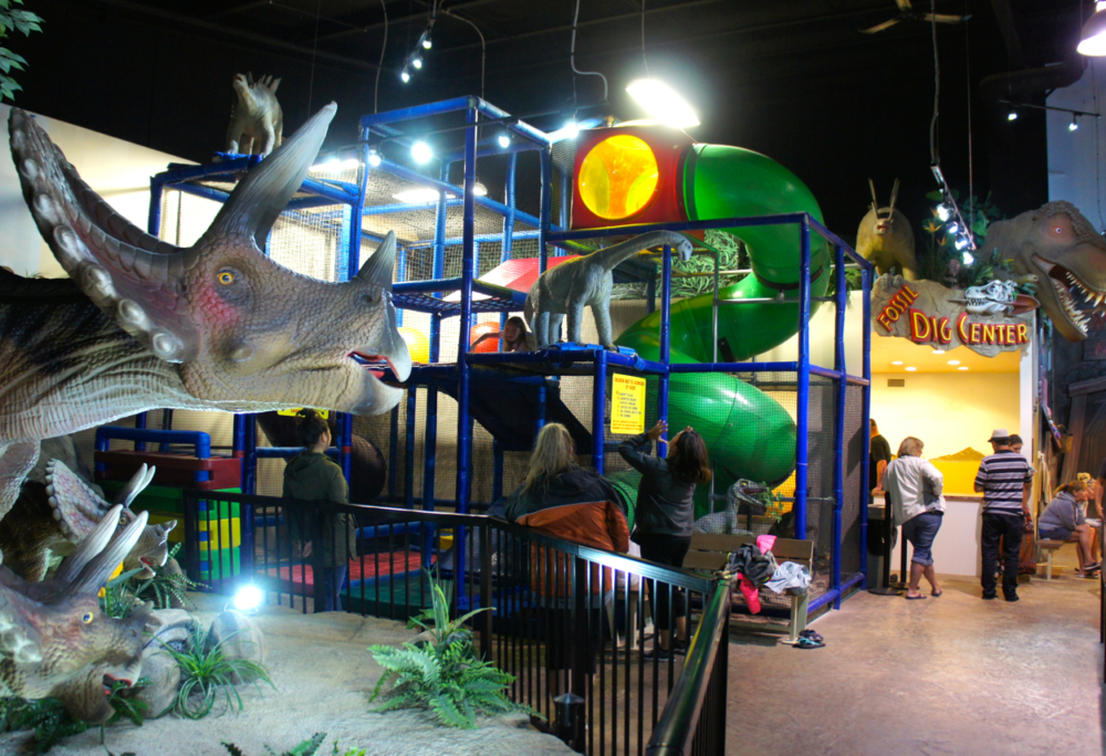 15 Remarkable Things to do in Drumheller with Kids 19 playground inside fossil world drumheller