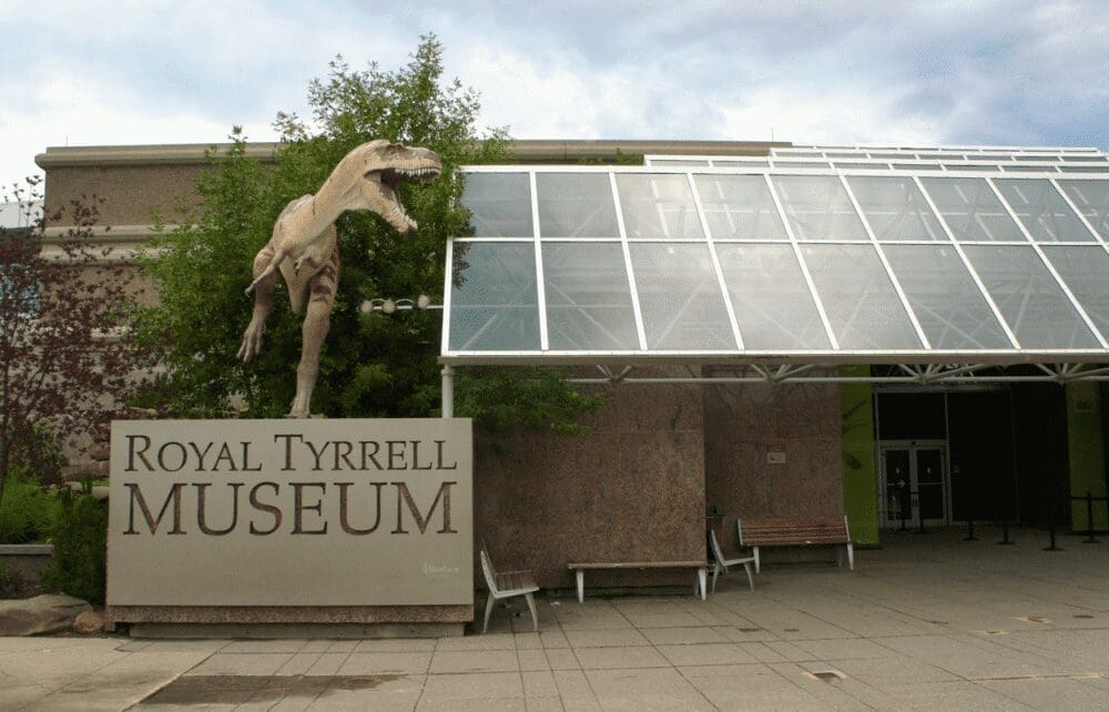 15 Remarkable Things to do in Drumheller with Kids 3 royal tyrrell museum entrance in drumheller