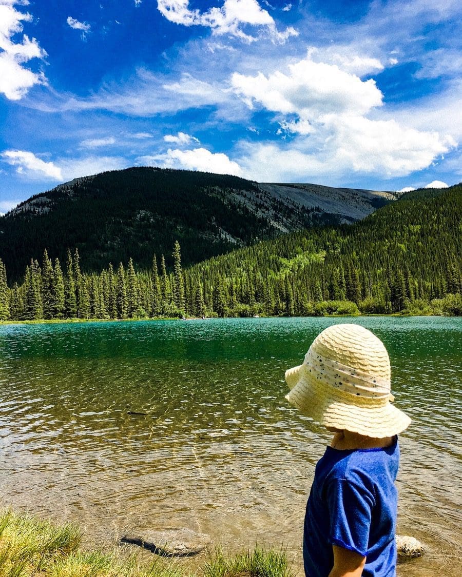 The Unforgettable, Forget-Me-Not Pond in Kananaskis 5 forget me not pond alberta