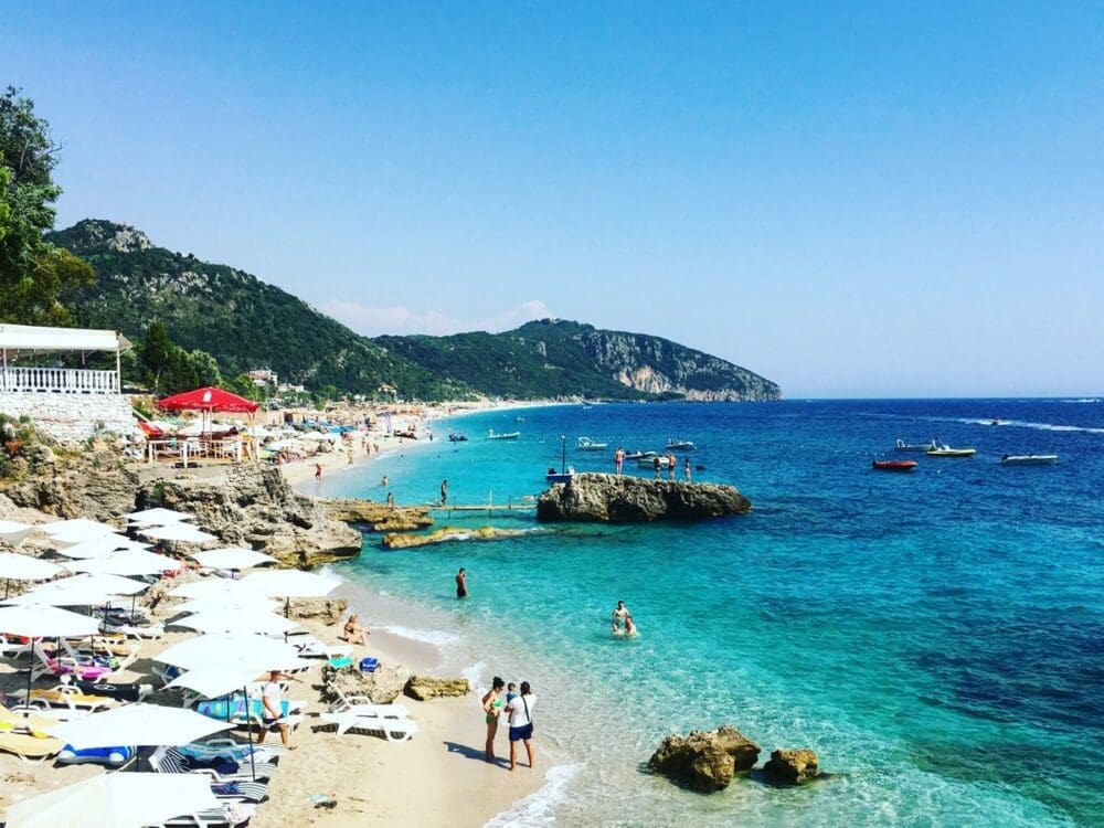 beaches of dhermi