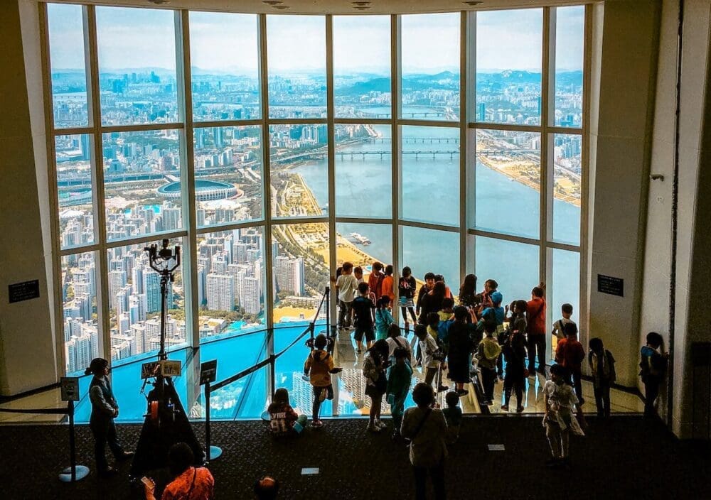 seoul sky observatory | Sky Deck