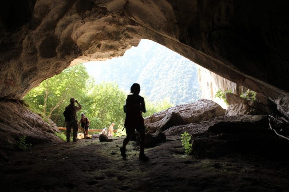 6 Rewarding Day Trips from Tirana | Natural + Historical Wonders 1 Entrance to the cave of pellumbas, day trips from tirana