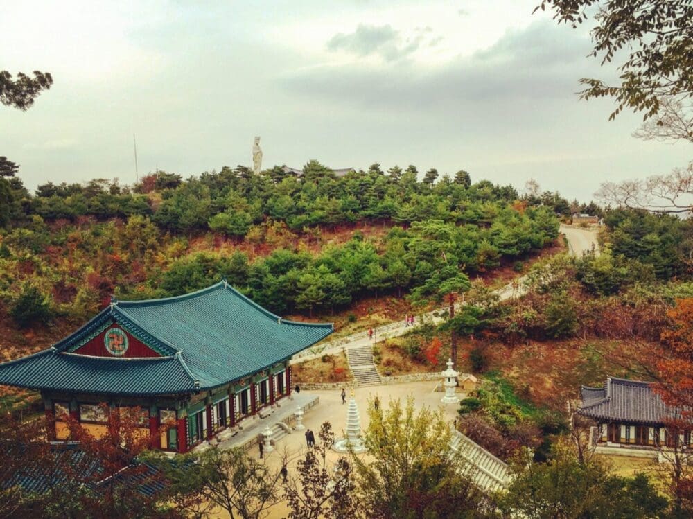 Korea in October 2026: My Favourite Fall Festivals, Weather Tips & Packing Blueprint (from a 15-Year Expat) 10 korea in october | Naksansa temple in autumn