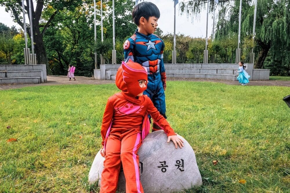 halloween in korea