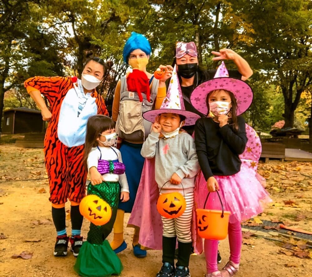 halloween in korea