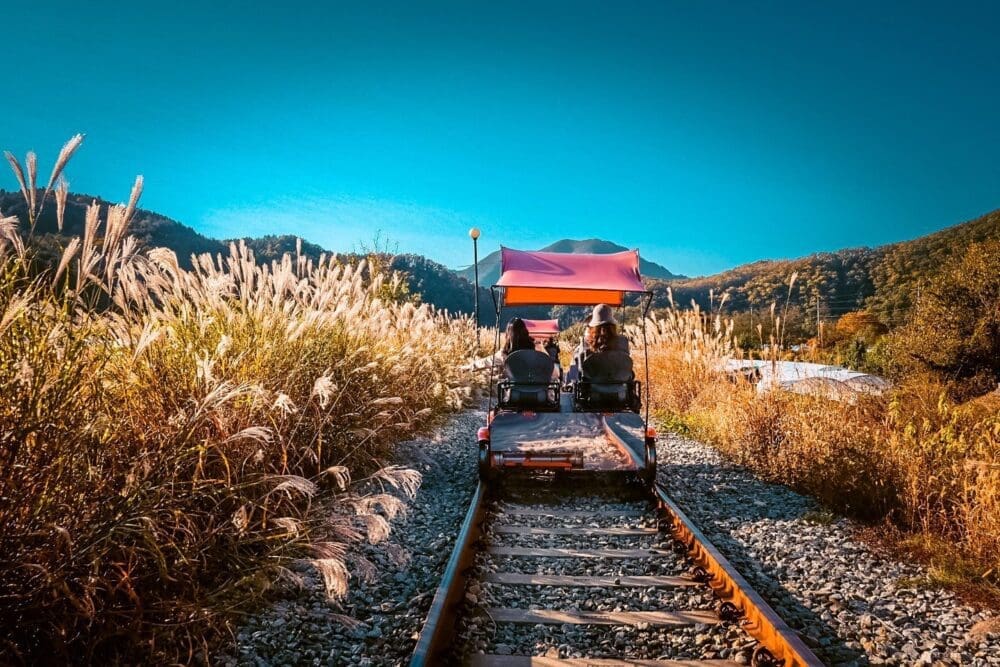 gangchon rail bike