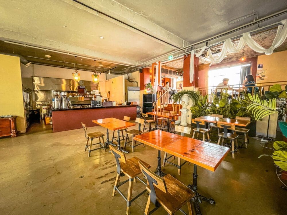 interior of seoulism cafe