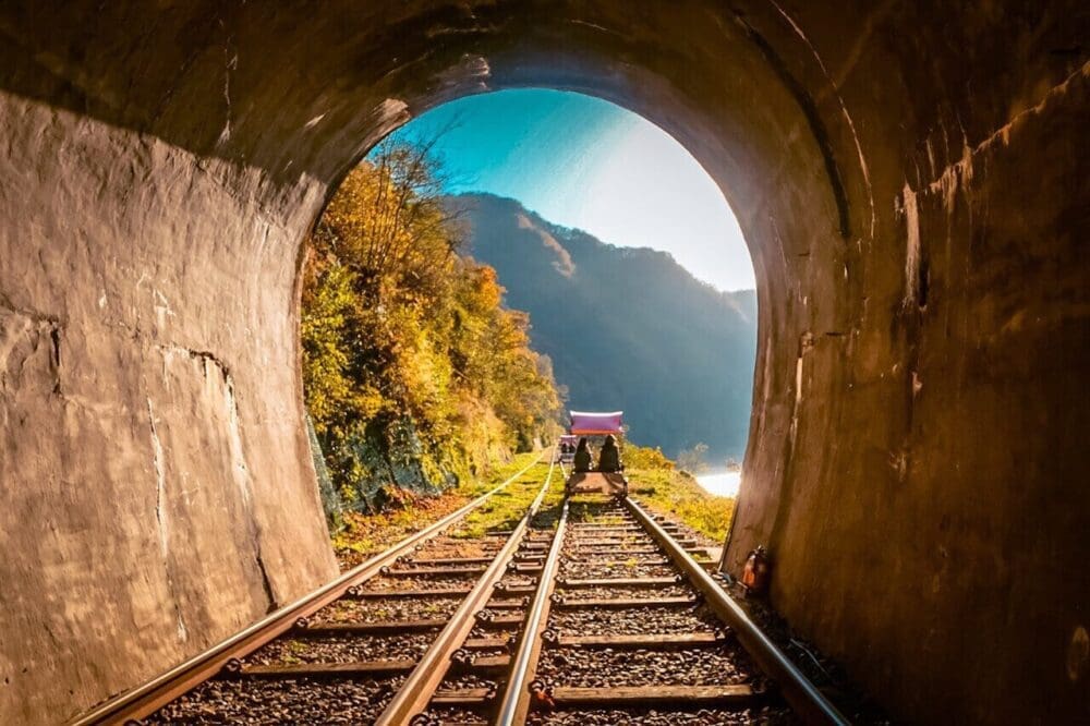 South Korea 20 korea travel guide | gangchon rail bike