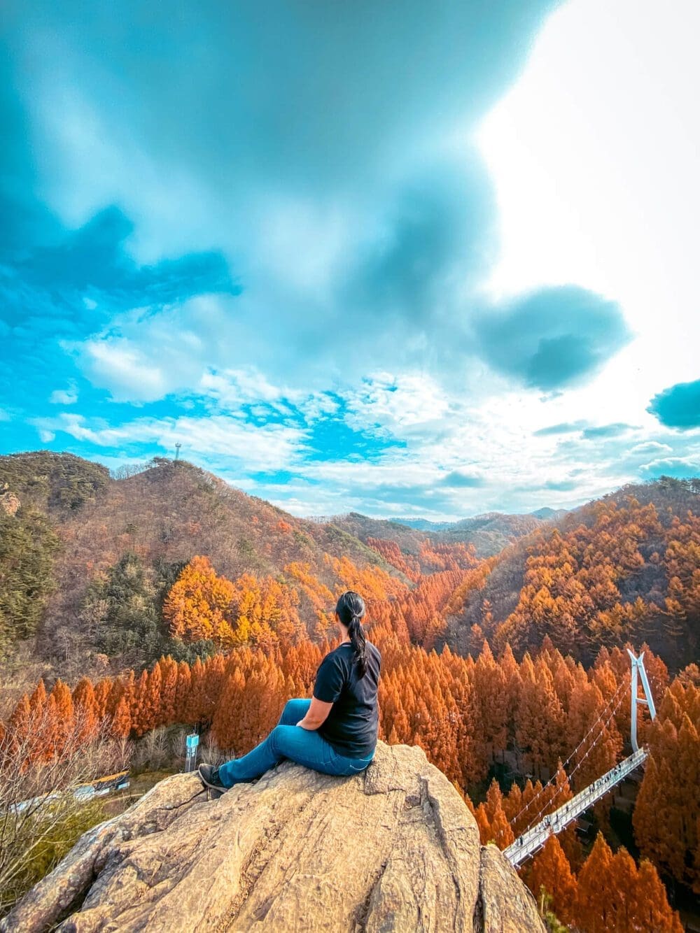 jangtaesan recreational forest