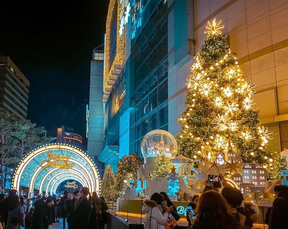 South Korea in December 2026 | Weather + Best Festivals in Seoul and Beyond 3 korea in december | myeongdong at christmas