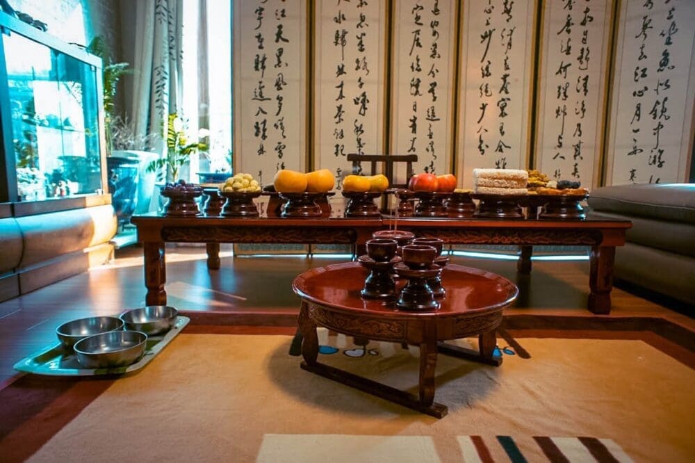 seollal in seoul | charye table