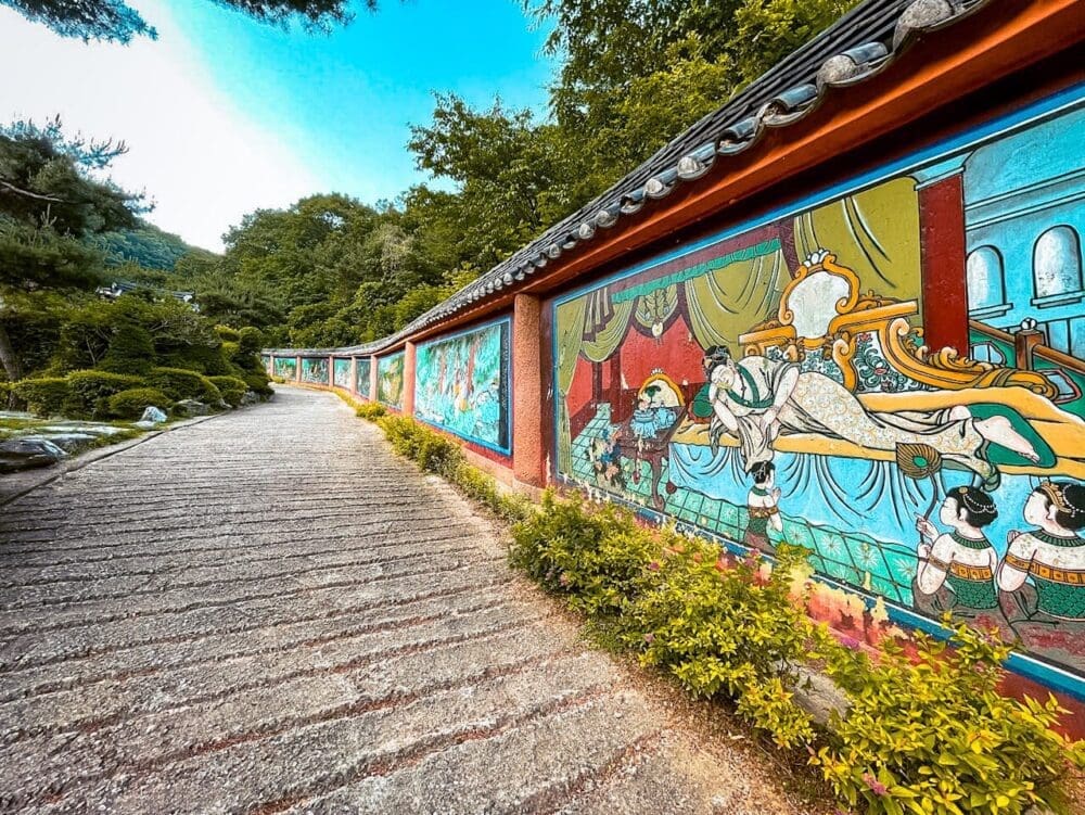 waujeongsa temple yongin | palsang-do
