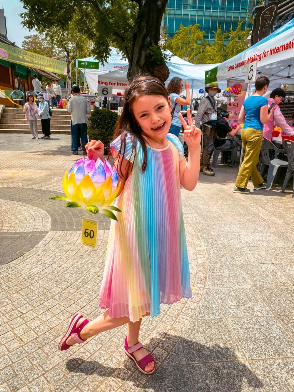 lotus lantern festival in seoul | lantern making
