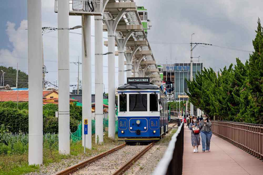 How to Book the Sky Capsule Busan at Haeundae Blueline Park + 5 Personal Tips 27 haeundae beach train busan korea