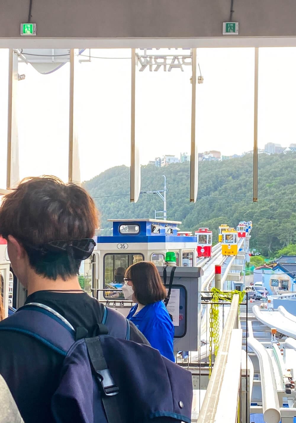 How to Book the Sky Capsule Busan at Haeundae Blueline Park + 5 Personal Tips 14 cheongsapo station | sky capsule busan