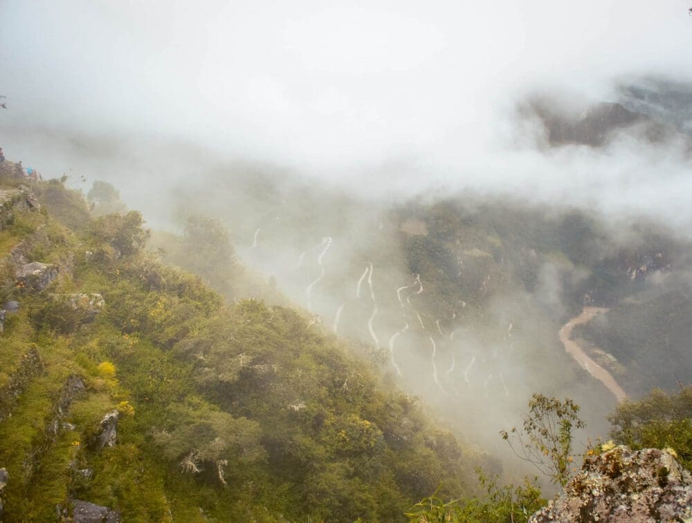 The Inca Trail Hike to Machu Picchu AKA "Dead Woman in the Pass at 4200 Metres" 30 DSC04845