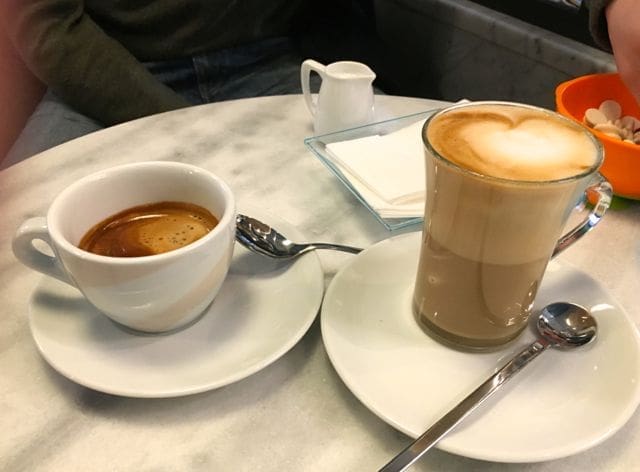 coffee types in italy