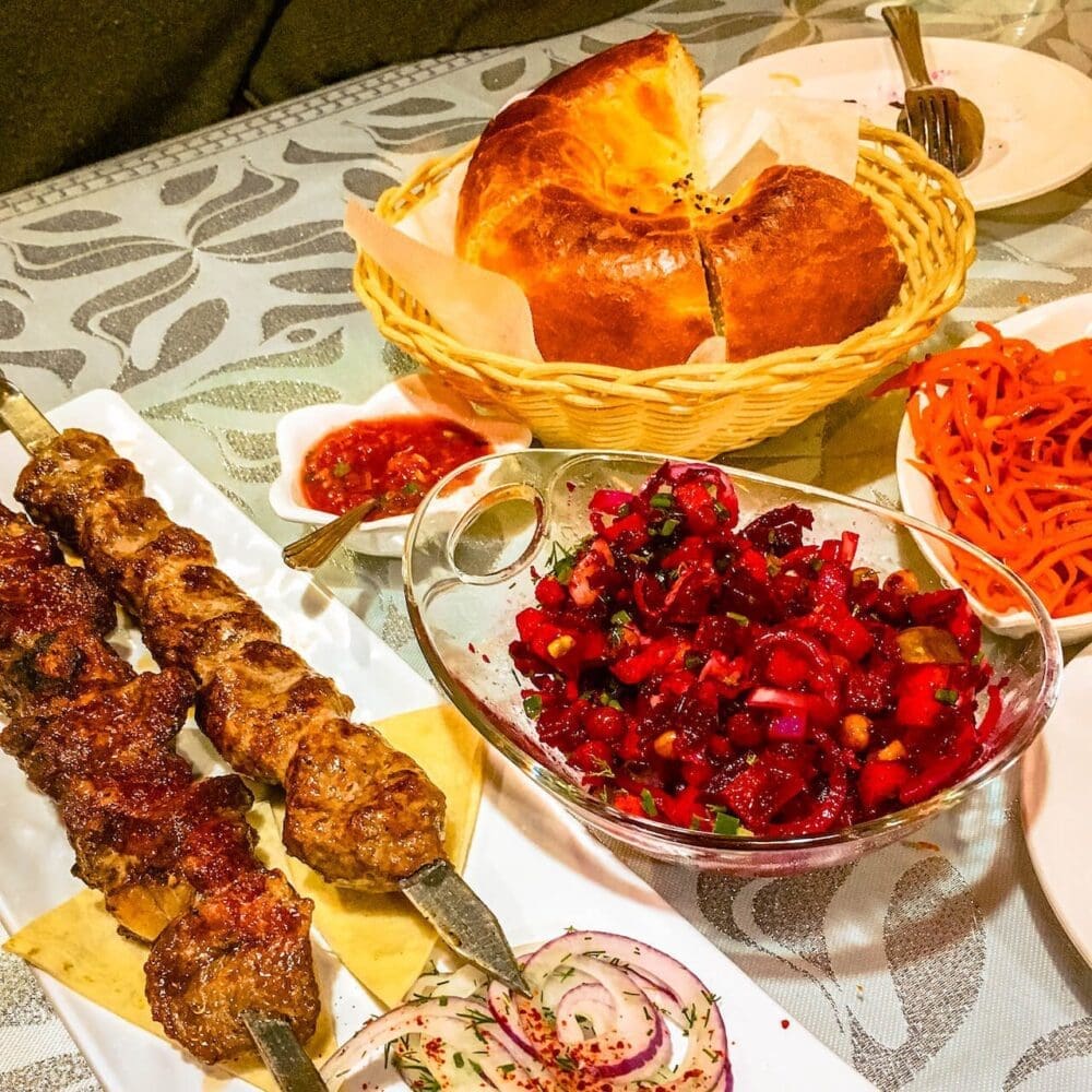 korea in october | shashlik at Fortune